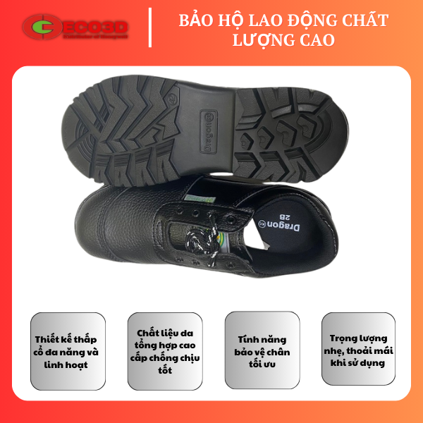  Giày bảo hộ lao động Dragon 2B